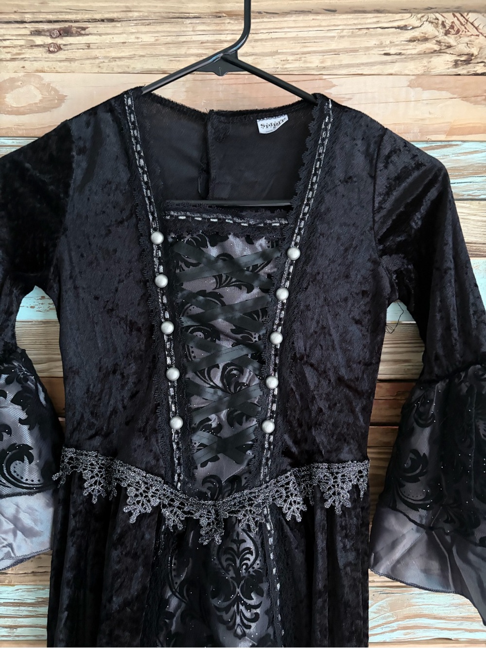 Spirit Halloween Gothic Victorian Witch Vampire Costume Dress Medium - Picture 4 of 6